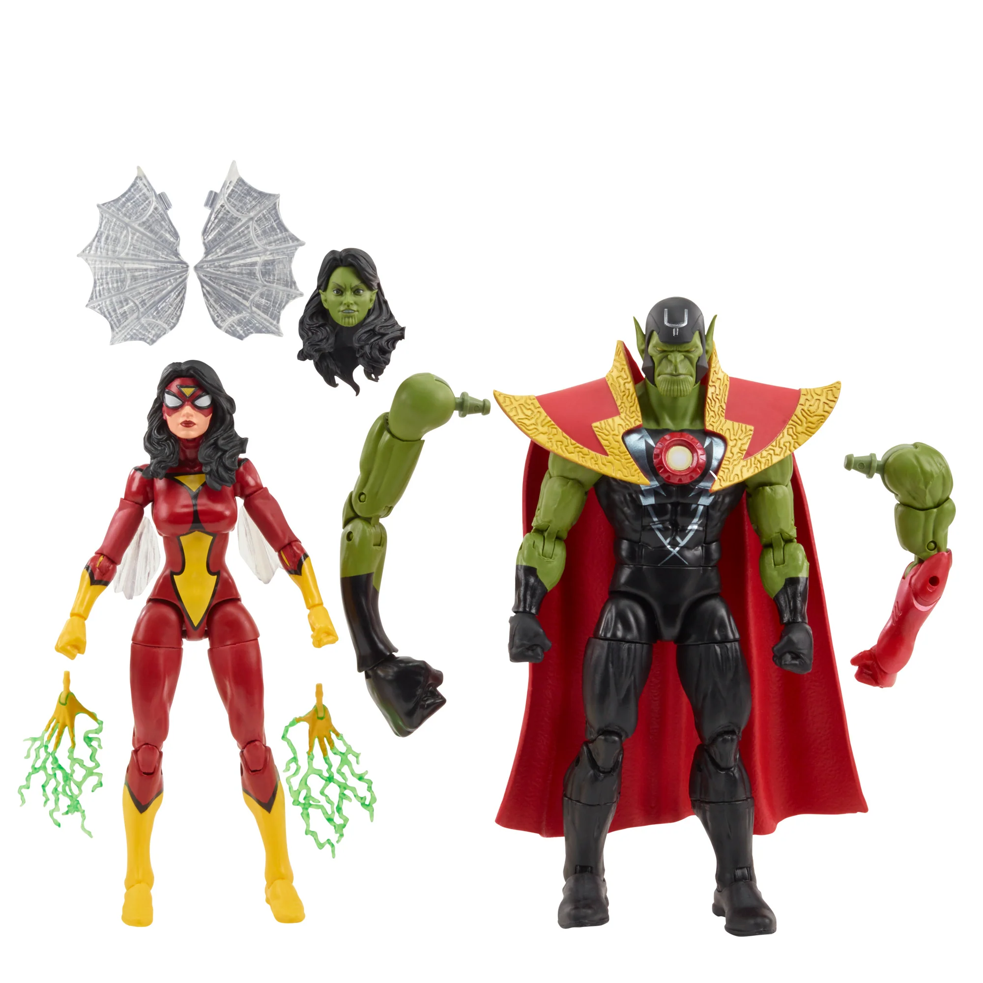 Marvel Legends 60th Anniversary Skrull Queen and Super Skrull - Image 3