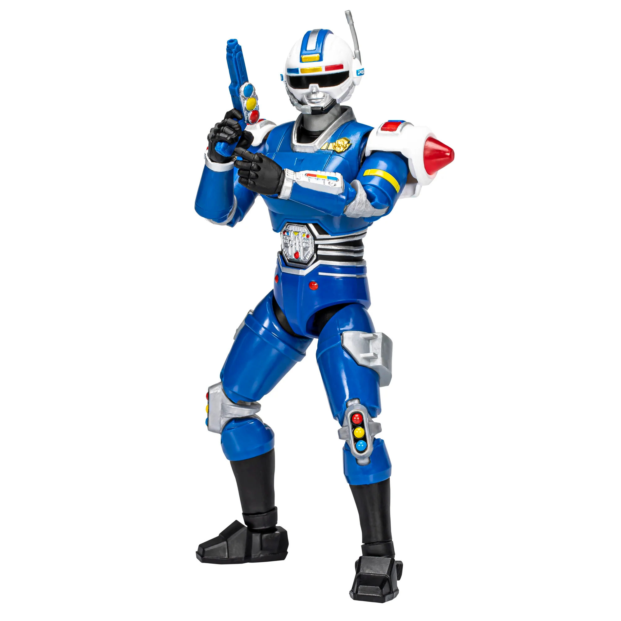 Power Rangers Lightning Collection Deluxe Turbo Blue Senturion - Image 3