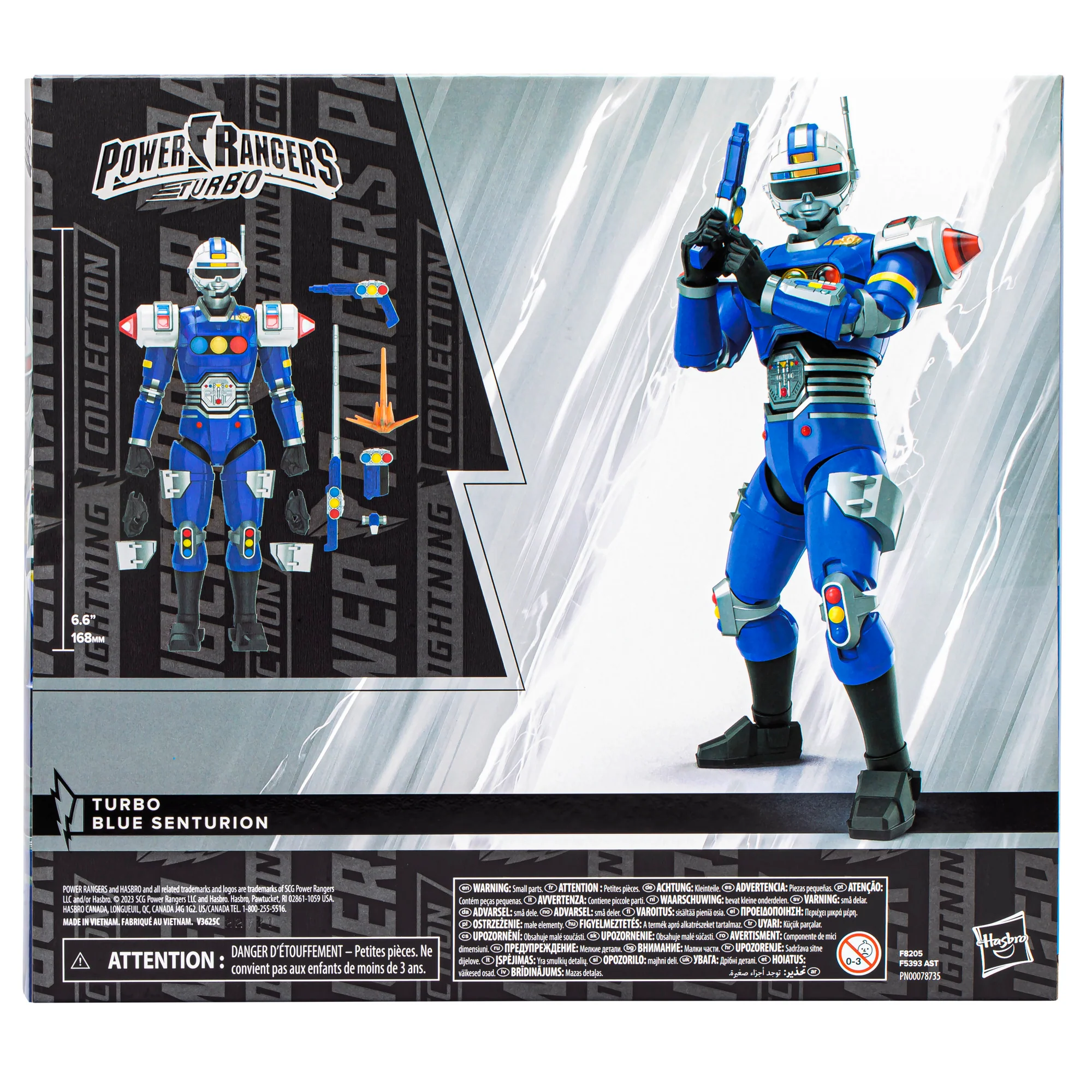 Power Rangers Lightning Collection Deluxe Turbo Blue Senturion - Image 4