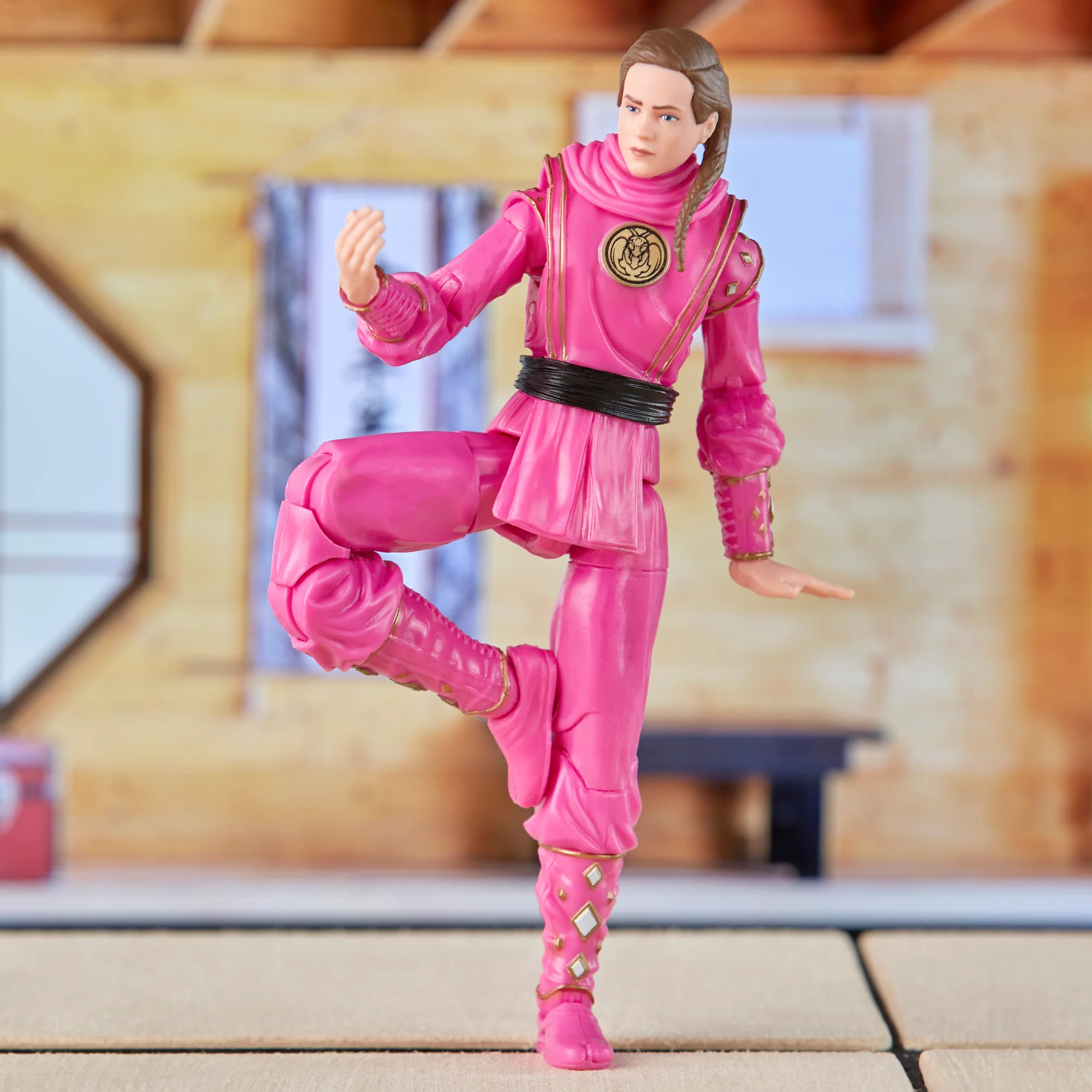 Power Rangers X Cobra Kai Lightning Collection Samantha Larusso Pink Mantis Ranger - Image 10