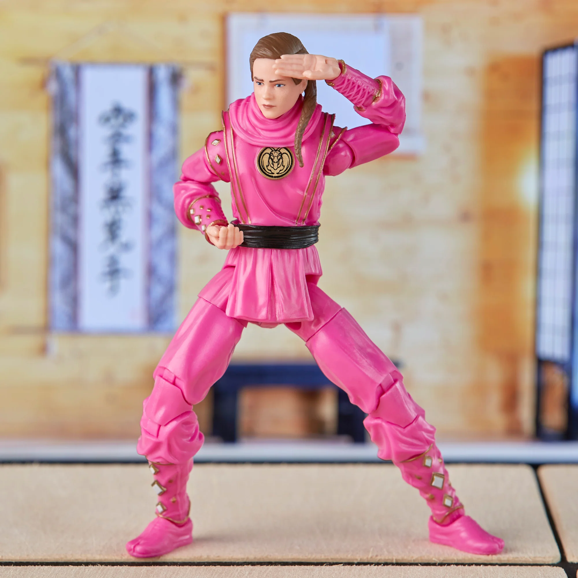 Power Rangers X Cobra Kai Lightning Collection Samantha Larusso Pink Mantis Ranger - Image 11