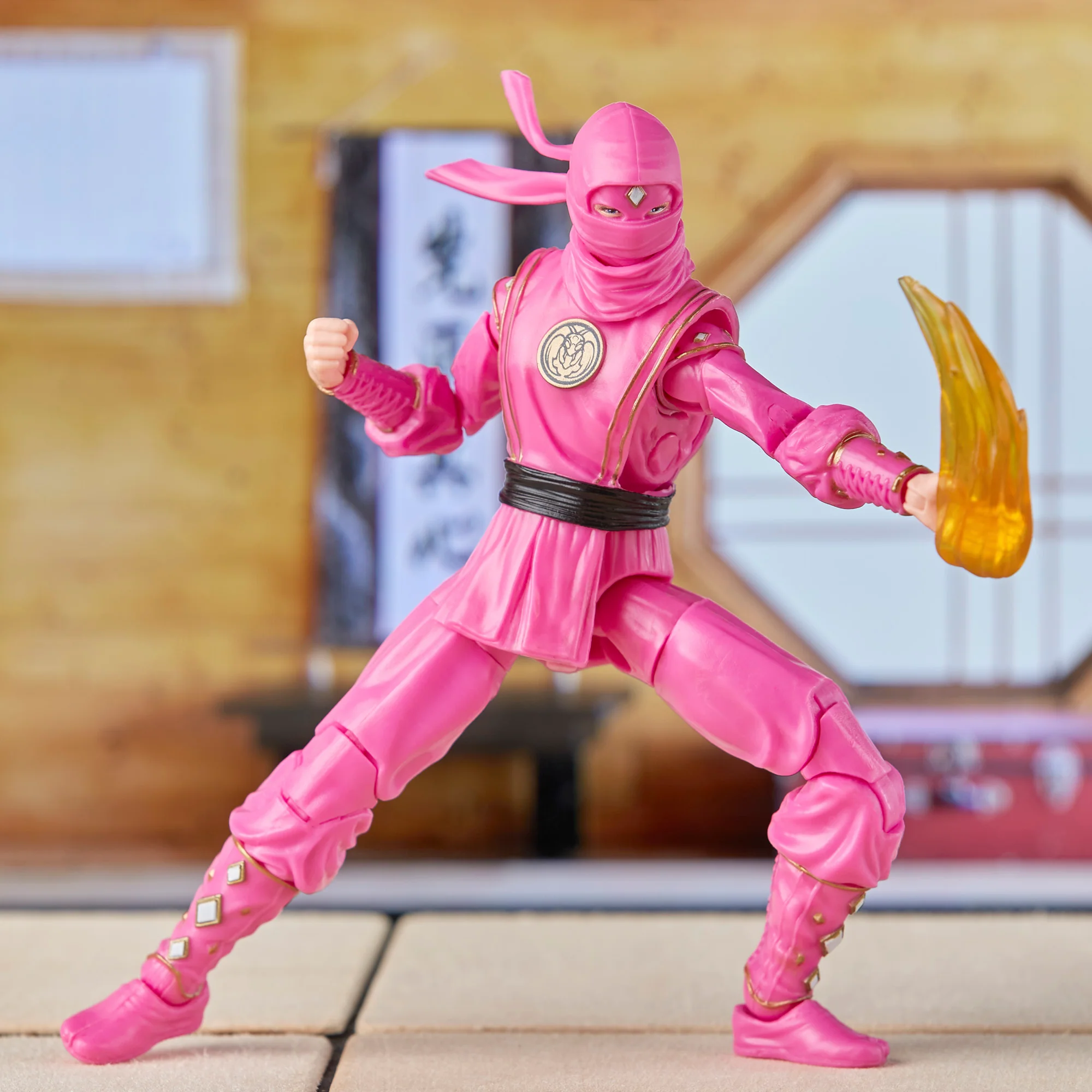 Power Rangers X Cobra Kai Lightning Collection Samantha Larusso Pink Mantis Ranger - Image 3