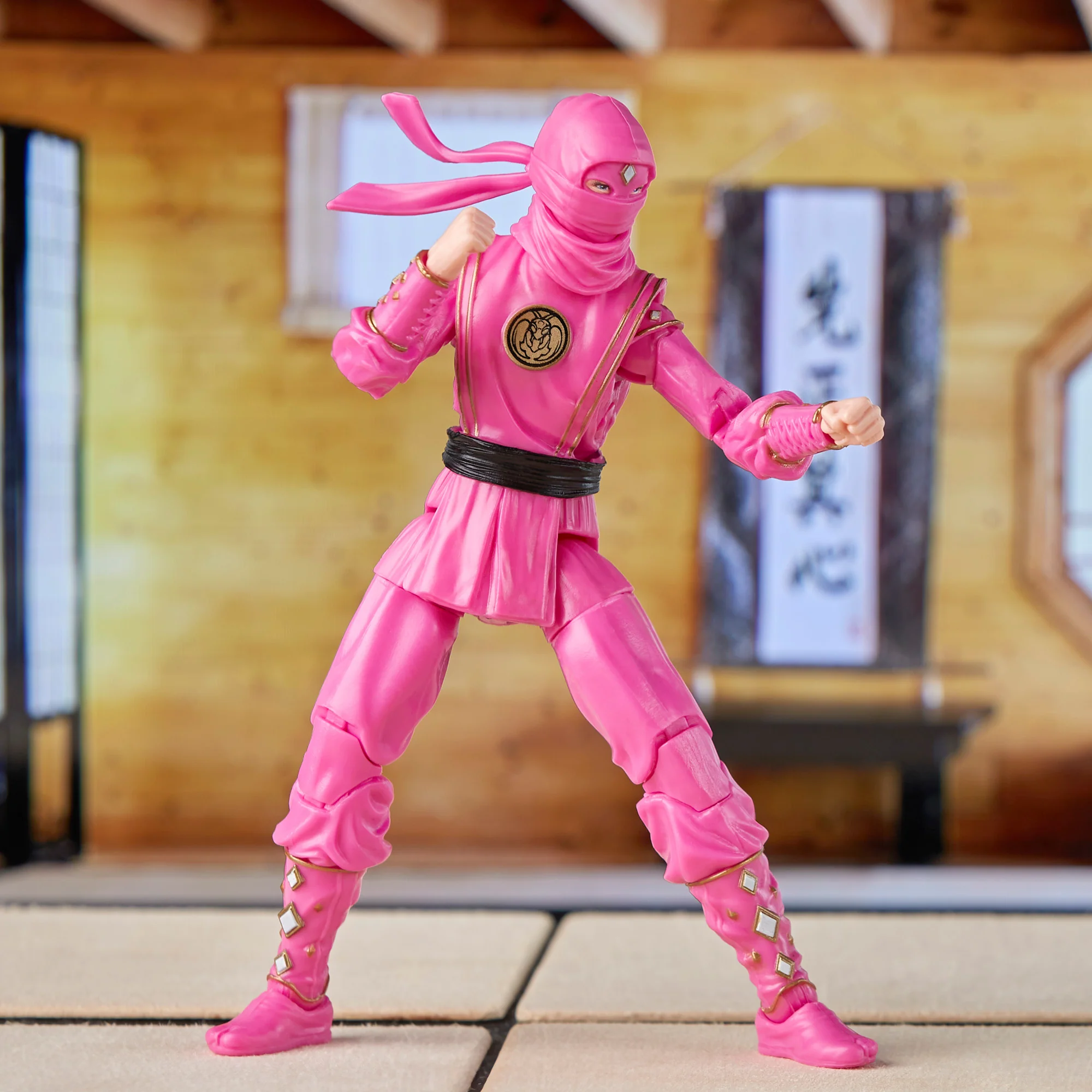 Power Rangers X Cobra Kai Lightning Collection Samantha Larusso Pink Mantis Ranger - Image 5