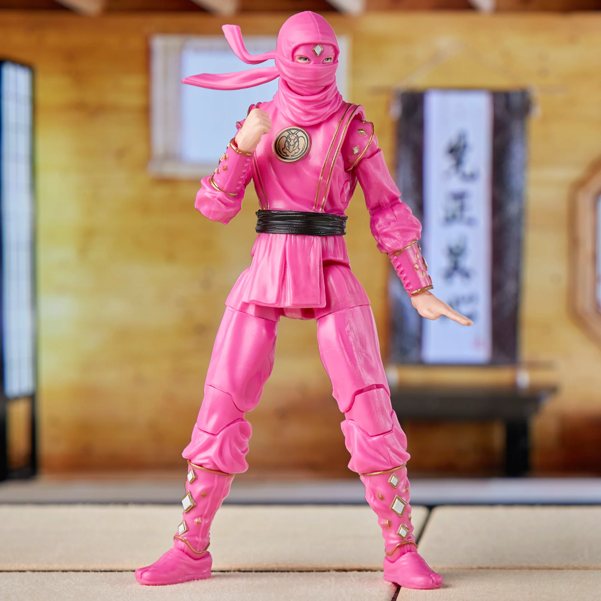 Power Rangers X Cobra Kai Lightning Collection Samantha Larusso Pink Mantis Ranger - Image 6