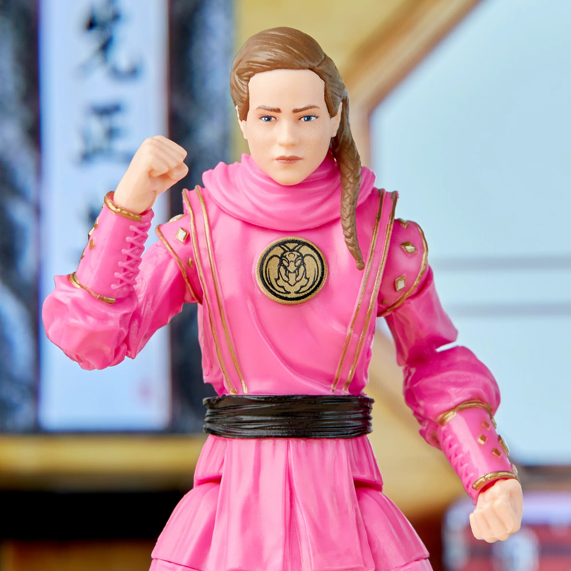 Power Rangers X Cobra Kai Lightning Collection Samantha Larusso Pink Mantis Ranger - Image 8