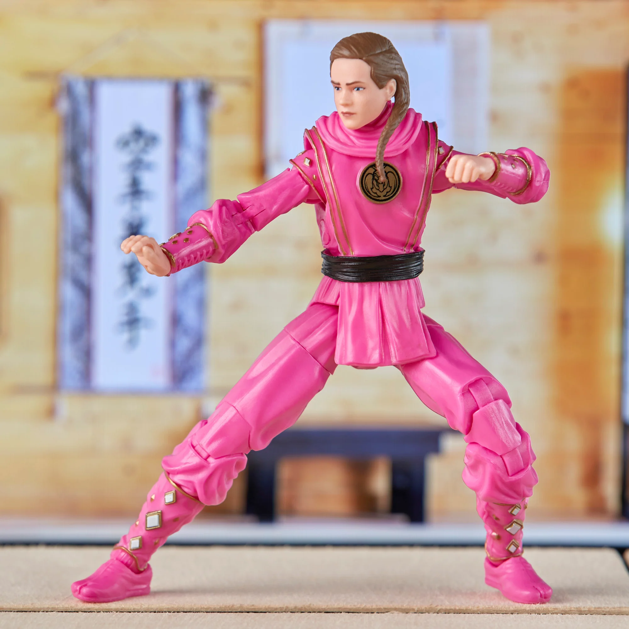 Power Rangers X Cobra Kai Lightning Collection Samantha Larusso Pink Mantis Ranger - Image 9