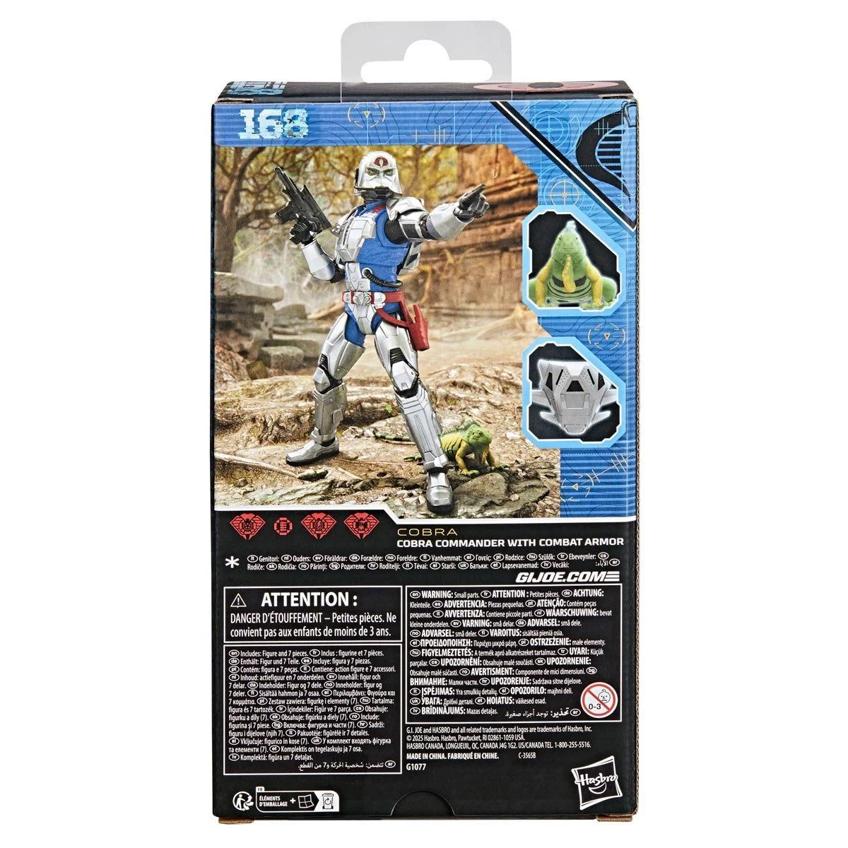 G.I. Joe Classified Series Cobra Commander With Combat Armor - Image 3