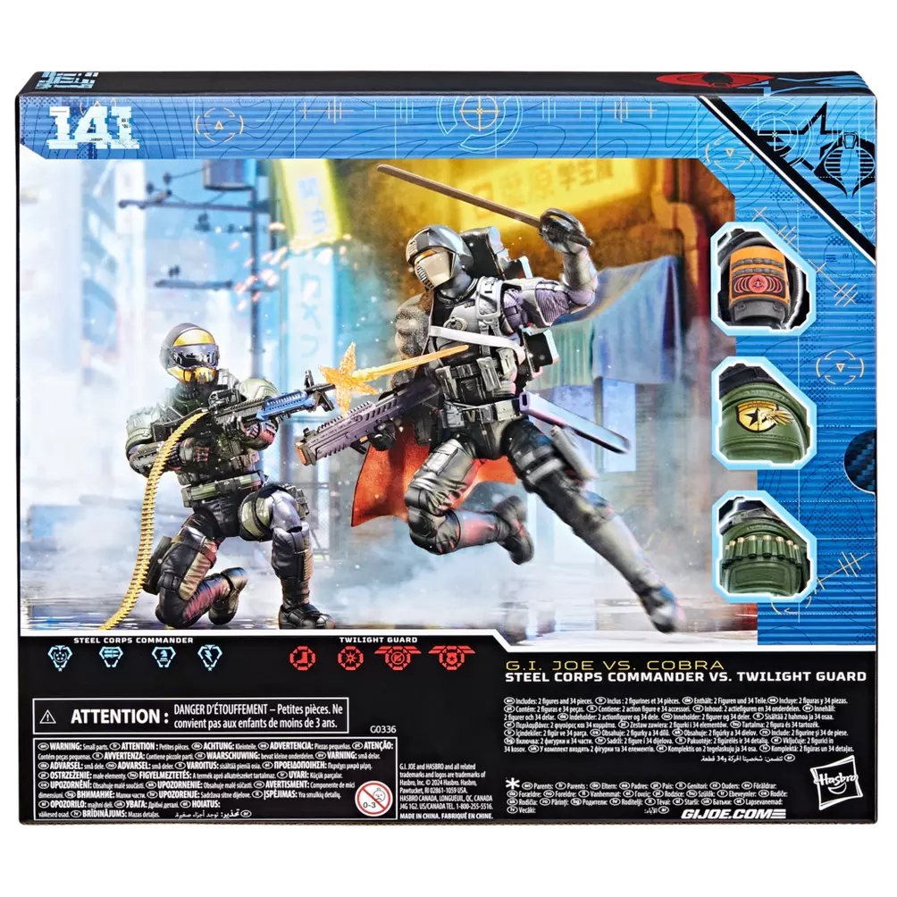 G.I. Joe Classified Series Steel Corps Commander Vs. Twilight Guard - Image 3