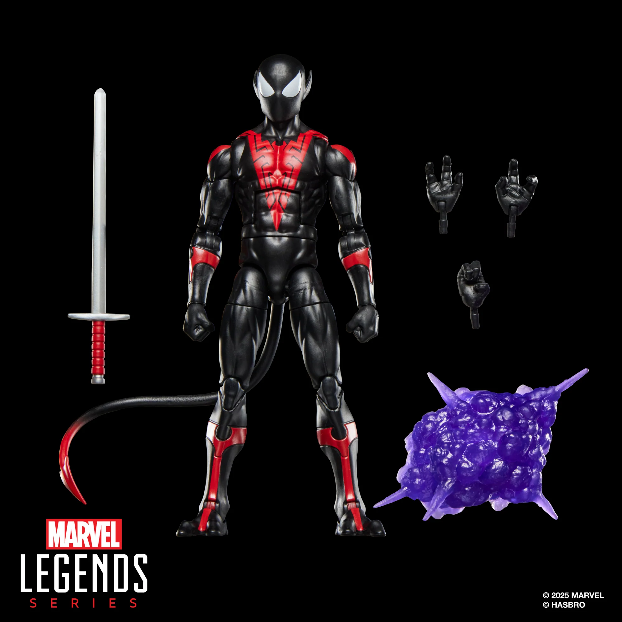 Marvel Legends Spider-Man Retro Uncanny Spider-Man (Nightcrawler) - Image 5