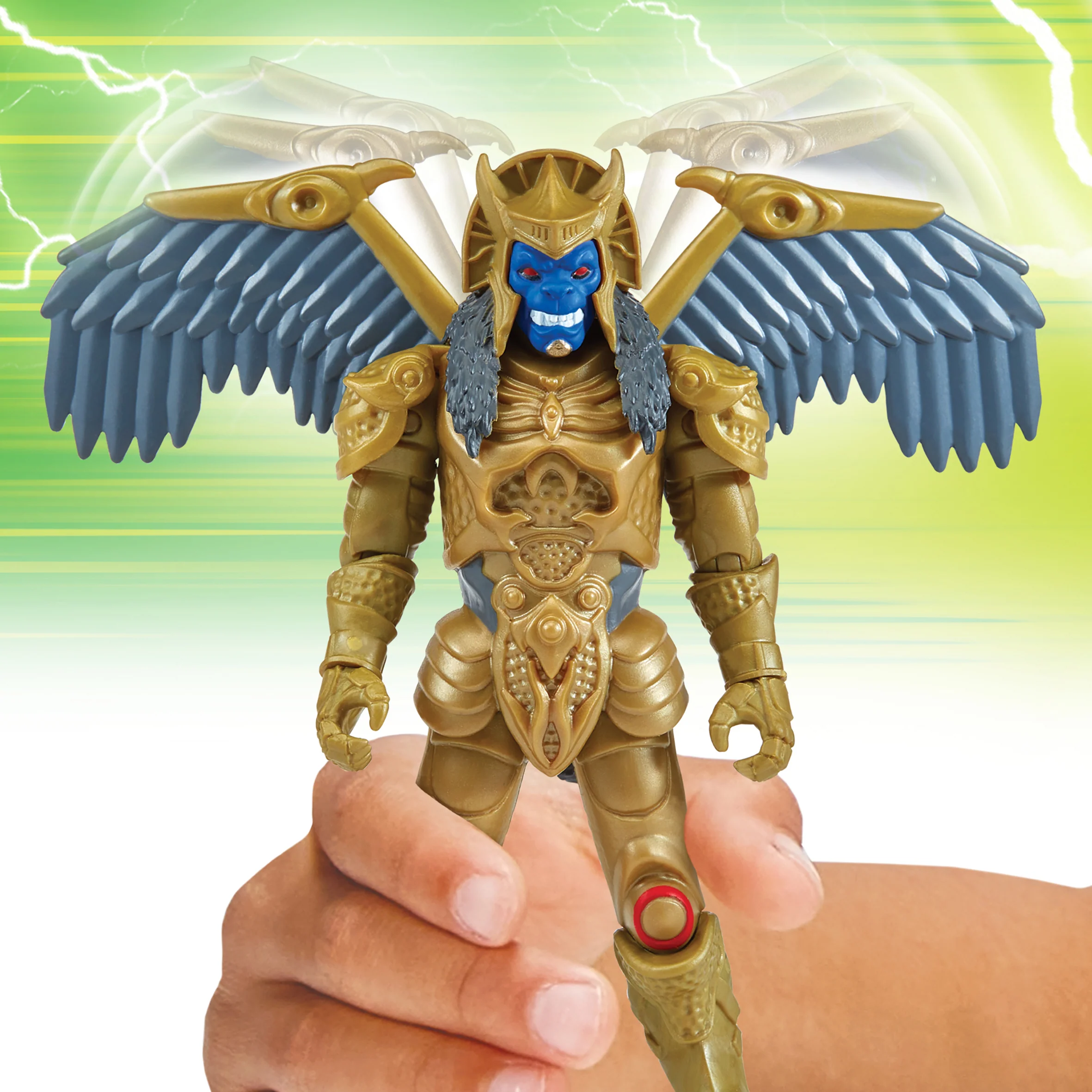 Mighty Morphin Power Rangers Re-Ignition Evil Space Alien Goldar - Image 6