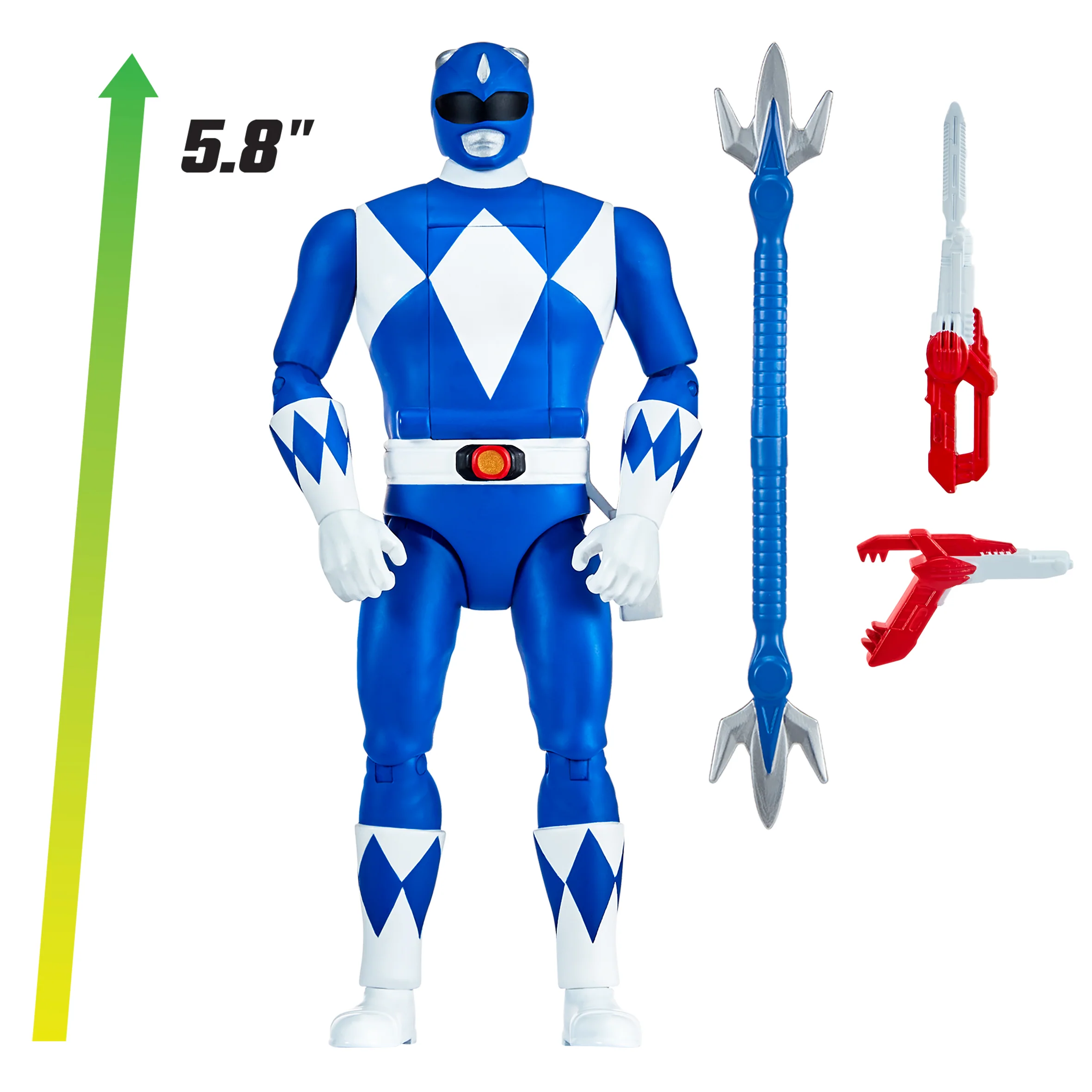 Mighty Morphin Power Rangers Re-Ignition Auto-Morphin Blue Ranger - Image 5