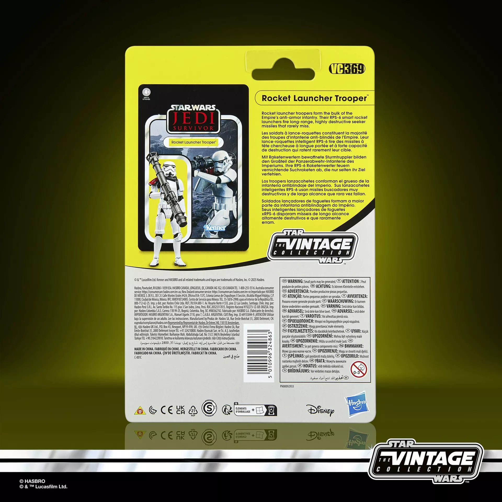 Star Wars Vintage Collection (Jedi Survivor) Rocket Launcher Trooper - Image 3