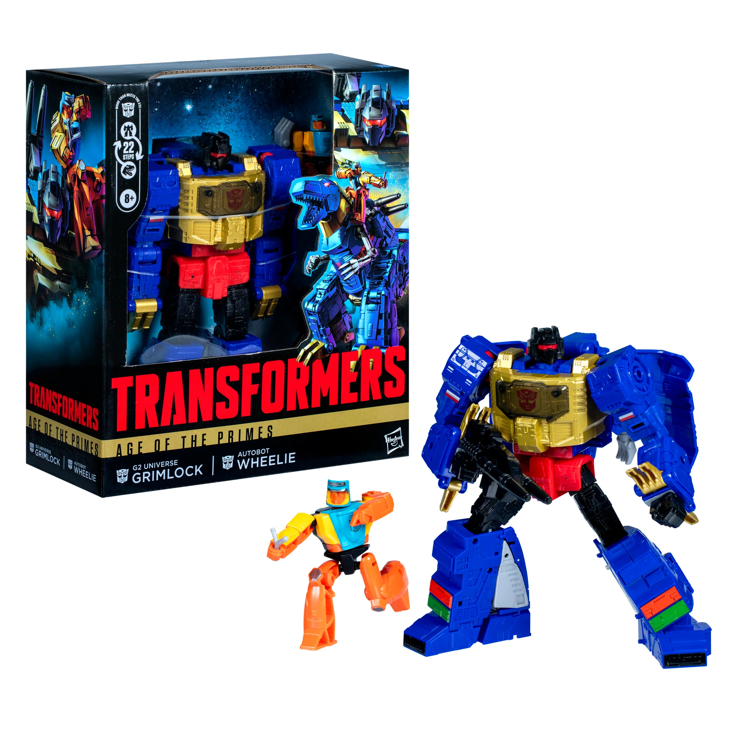 Transformers Age of the Primes Leader (G2 Universe) Grimlock & Wheelie - Image 4