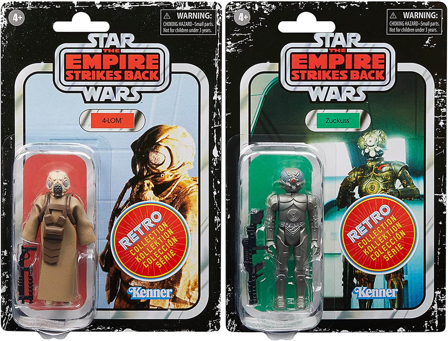 Star Wars Retro Collection Exclusive 4-Lom and Zuckuss 2 Pack - Image 3