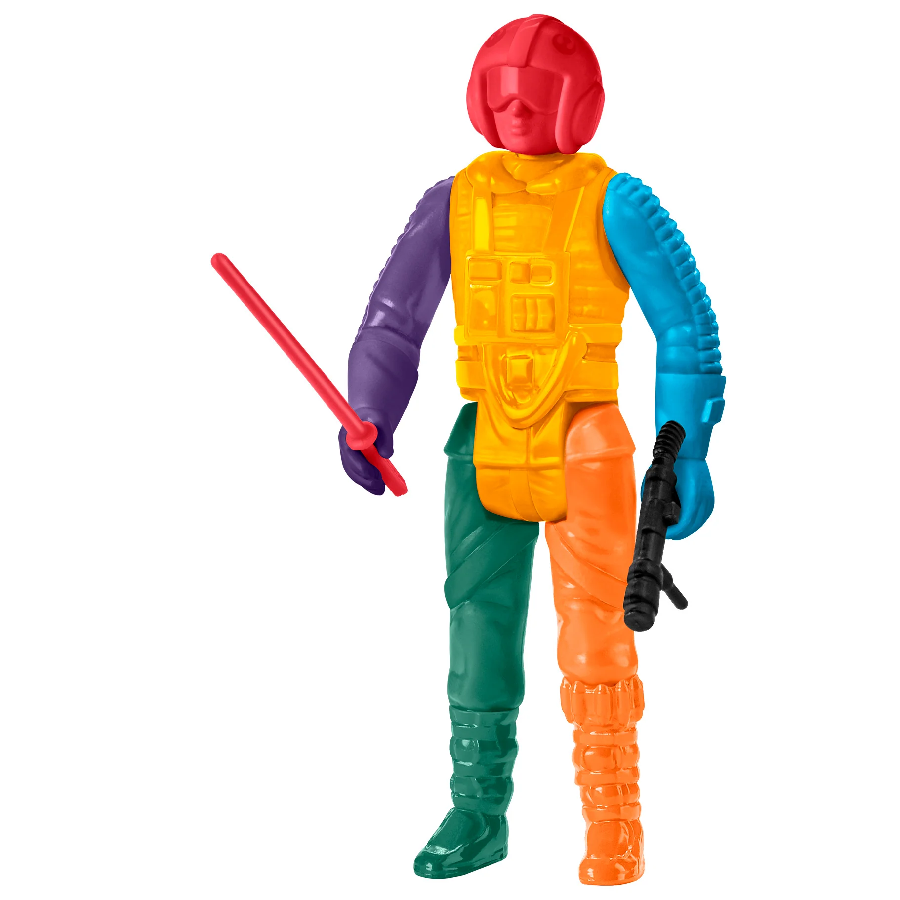 Star Wars Retro Collection Multi Coloured Luke Skywalker Snowspeeder Outfit - Image 4