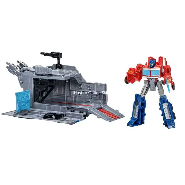 Transformers Earthspark Optimus Prime Battle Base Trailer - Image 4