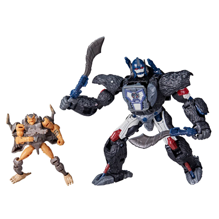 Transformers War For Cybertron Trilogy Optimus Primal & Rattrap - Image 4